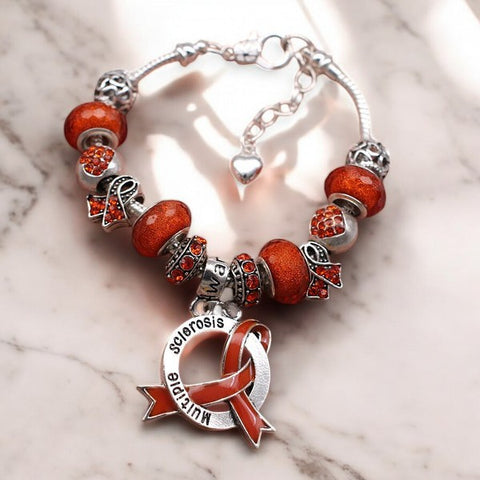 MS Awareness Luxury Charm Bracelet - The Awareness Store