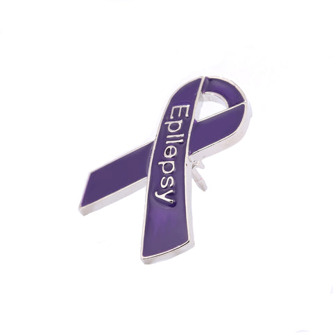 5 Pack Epilepsy Awareness Pins - The Awareness Store