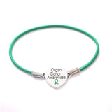 Organ Donor Awareness Heart Stretch Bracelet - The Awareness Store