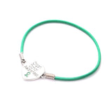 Organ Donor Awareness Heart Stretch Bracelet - The Awareness Store
