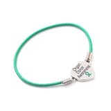 Organ Donor Awareness Heart Stretch Bracelet - The Awareness Store