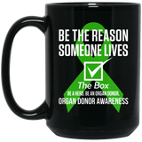 Tick The Box! Organ Donor Awareness Mug - The Awareness Store