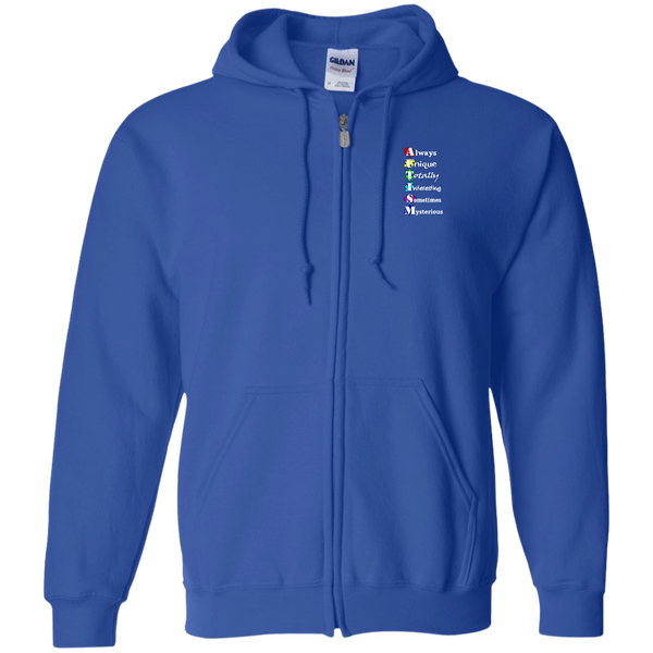 Autism zip up hoodie hotsell