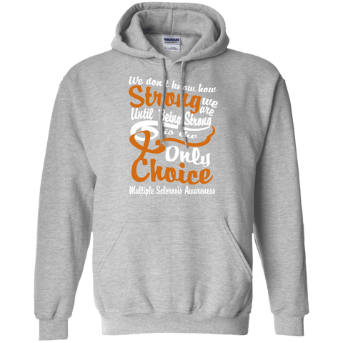We Don't Know How Strong We Are...Multiple Sclerosis Awareness Hoodie - The Awareness Store