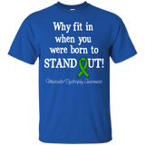 Born To Stand Out! Muscular Dystrophy Awareness T-Shirt - The Awareness Store