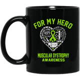 For My Hero Muscular Dystrophy Awareness Mug - The Awareness Store