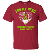 For My Hero...Muscular Dystrophy Awareness T-Shirt - The Awareness Store
