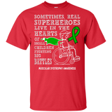 Real Superheroes! Muscular Dystrophy Awareness T-shirt - The Awareness Store