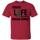 Donate Life... Organ Donor T-Shirt - The Awareness Store