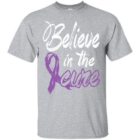 Believe in the cure Fibromyalgia Awareness T-Shirt - The Awareness Store