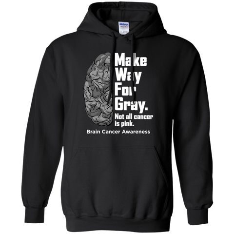 Make way for Gray... Brain Cancer Awareness Hoodie - The Awareness Store