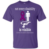 Not every Disability is visible Crohn's & Colitis Awareness T-Shirt - The Awareness Store