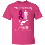 Not every Disability is visible Crohn's & Colitis Awareness T-Shirt - The Awareness Store