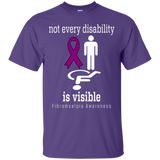 Not every disability is visible Fibromyalgia Awareness T-Shirt