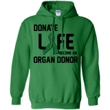 Donate Life Organ Donor Awareness Hoodie - The Awareness Store