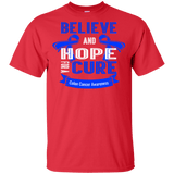 Believe and Hope for a Cure Colon Cancer Awareness Kids Collection - The Awareness Store