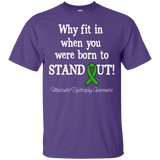 Born To Stand Out! Muscular Dystrophy Awareness T-Shirt - The Awareness Store