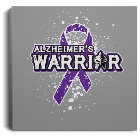 Alzheimer's Warrior! Canvas - The Awareness Store
