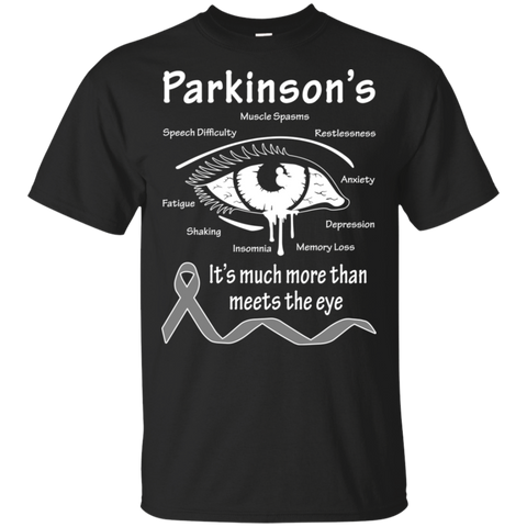 More than meets the Eye! Parkinson’s Awareness T-shirt - The Awareness Store