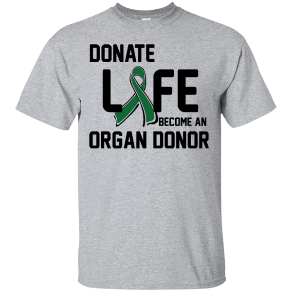 Donate Life... Organ Donor T-Shirt - The Awareness Store