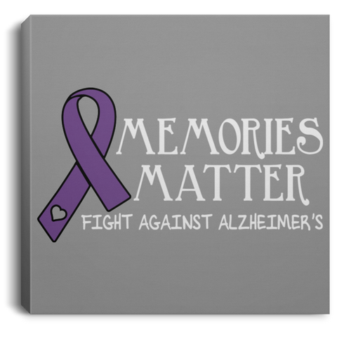 Memories Matter! Alzheimer's Awareness Canvas
