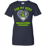 For My Hero...Muscular Dystrophy Awareness T-Shirt - The Awareness Store
