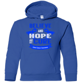 Believe and Hope for a Cure Colon Cancer Awareness Kids Collection - The Awareness Store