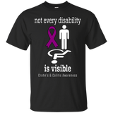 Not every Disability is visible Crohn's & Colitis Awareness T-Shirt - The Awareness Store