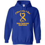 I Wear Yellow & Blue For Down Syndrome Awareness... T-Shirt & Hoodie Collection - The Awareness Store