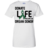 Donate Life... Organ Donor T-Shirt - The Awareness Store