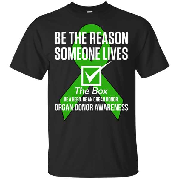 Tick The Box! Organ Donor Awareness T-shirt - The Awareness Store