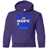 Believe and Hope for a Cure Colon Cancer Awareness Kids Collection - The Awareness Store