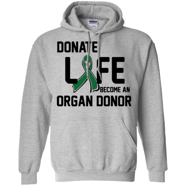 Donate Life Organ Donor Awareness Hoodie - The Awareness Store