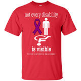 Not every Disability is visible Crohn's & Colitis Awareness T-Shirt - The Awareness Store