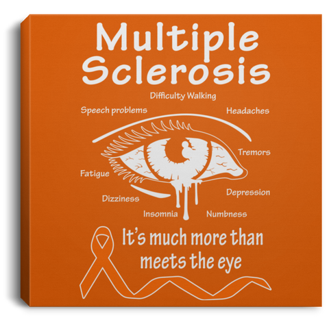 More than meets the eye! MS Awareness Canvas - The Awareness Store
