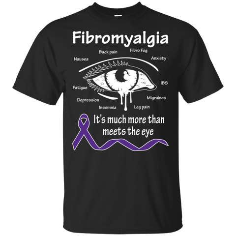 More than meets the Eye! Fibromyalgia Awareness T-shirt - The Awareness Store