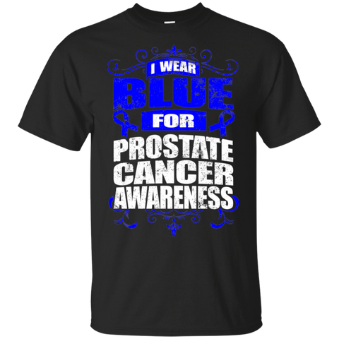 I Wear Blue for Prostate Cancer Awareness! T-shirt - The Awareness Store
