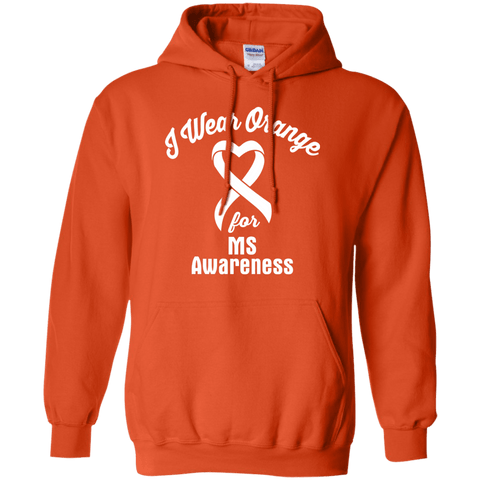 I Wear Orange for MS Awareness Hoodie - The Awareness Store