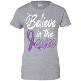 Believe in the cure Fibromyalgia  Awareness T-Shirt