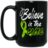 Believe in the cure Lymphoma Awareness Mug