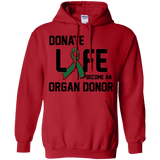 Donate Life Organ Donor Awareness Hoodie - The Awareness Store