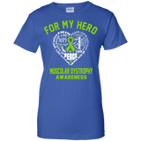 For My Hero...Muscular Dystrophy Awareness T-Shirt - The Awareness Store