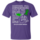 Real Superheroes! Muscular Dystrophy Awareness T-shirt - The Awareness Store
