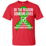 Tick The Box! Organ Donor Awareness T-shirt - The Awareness Store