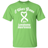 I Wear Green For Lymphoma Awareness.... T-Shirt & Hoodie Collection - The Awareness Store