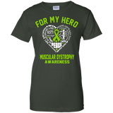 For My Hero...Muscular Dystrophy Awareness T-Shirt - The Awareness Store