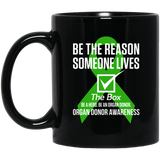 Tick The Box! Organ Donor Awareness Mug - The Awareness Store