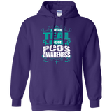 I Wear Teal for PCOS Awareness! Hoodie