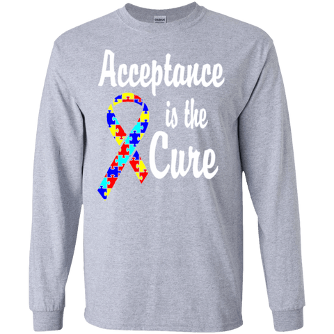 Acceptance is the Cure - Autism Awareness Long Sleeve Collection