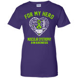 For My Hero...Muscular Dystrophy Awareness T-Shirt - The Awareness Store